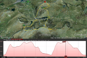 Tryfan Route Map